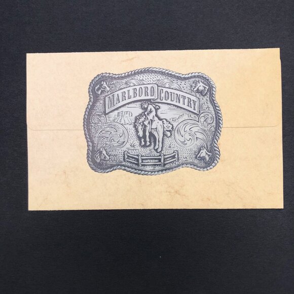 Marlboro Country Coffee Table Book Phillip Morris 1999 Canvas Leather Binding - Picture 6 of 6